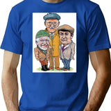 Last Of The Summer Wine Compo Clegg Foggy T-Shirt for Men & Women, T-Shirts Graphic Tee - Blue