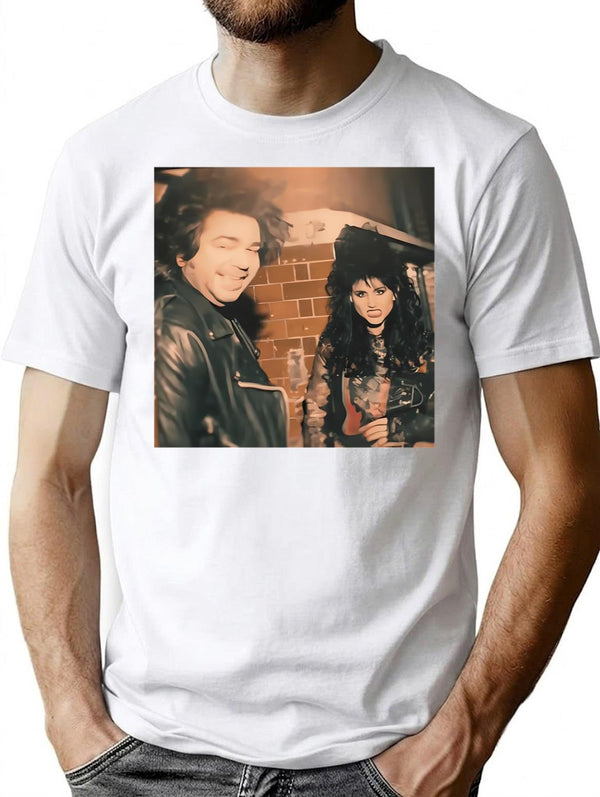 Laszlo Nadja In The 80S Vintage T-Shirt for Men & Women, T-Shirts Graphic Tee - White