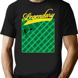 Lawn Mowing Grass Stripes Funny Mow The Grass T-Shirt for Men & Women, T-Shirts Graphic Tee - Black