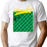 Lawn Mowing Grass Stripes Funny Mow The Grass T-Shirt for Men & Women, T-Shirts Graphic Tee - White