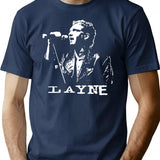 Layne Staley Classic Copy Copy T-Shirt for Men & Women, T-Shirts Graphic Tee - Navy
