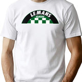 Le Mans T-Shirt for Men & Women, T-Shirts Graphic Tee - White