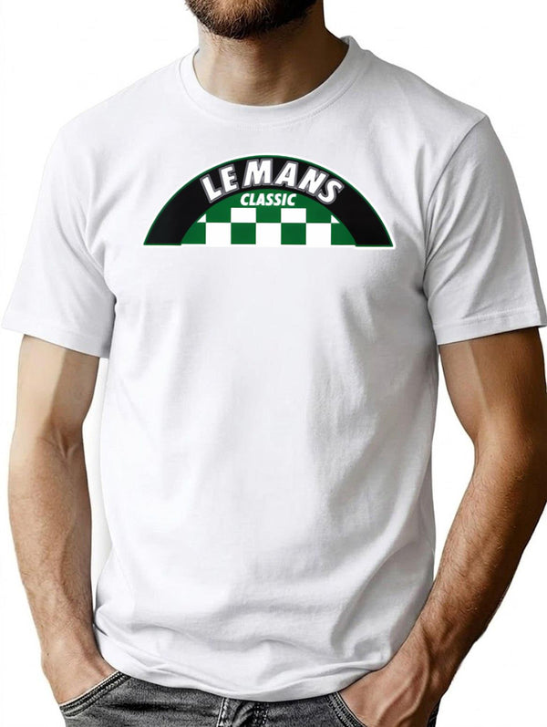 Le Mans T-Shirt for Men & Women, T-Shirts Graphic Tee - White