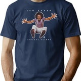 Leo Sayer T-Shirt for Men & Women, T-Shirts Graphic Tee - Navy