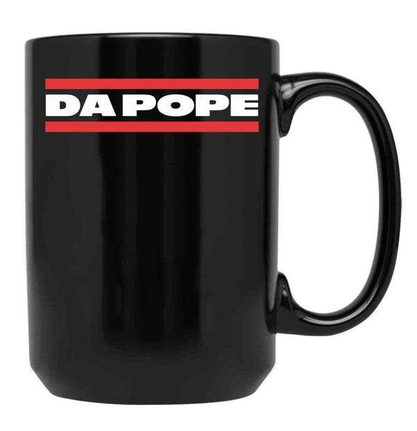 Leo Xiv Da Pope Black Coffee Mug - Black