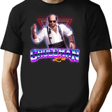 Les The Playa Grossman T-Shirt for Men & Women, T-Shirts Graphic Tee - Black