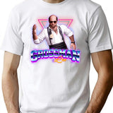 Les The Playa Grossman T-Shirt for Men & Women, T-Shirts Graphic Tee - White