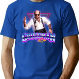 Les The Playa Grossman T-Shirt for Men & Women, T-Shirts Graphic Tee - Blue