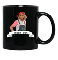 Leslie Knope Black Coffee Mug, Gift Coffee Mug - Black