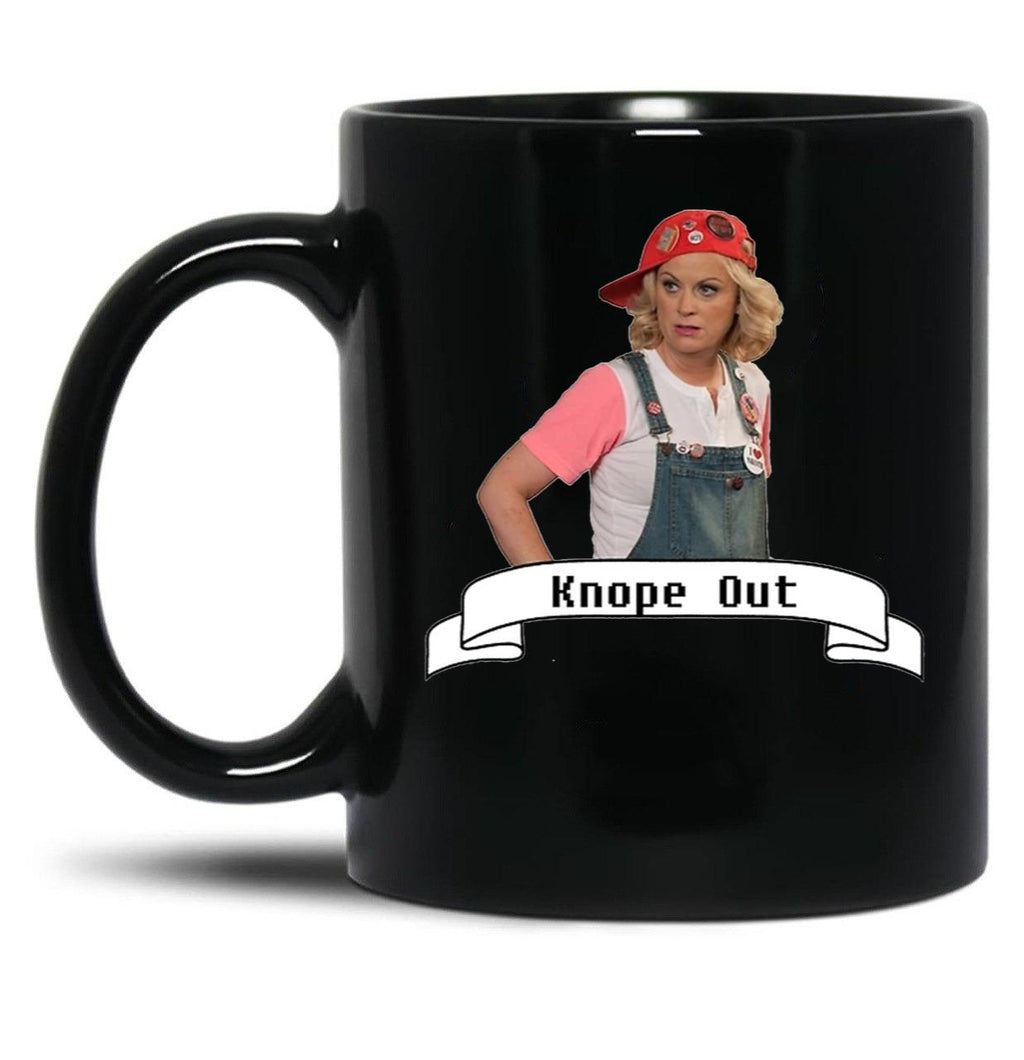 Leslie Knope Black Coffee Mug, Gift Coffee Mug