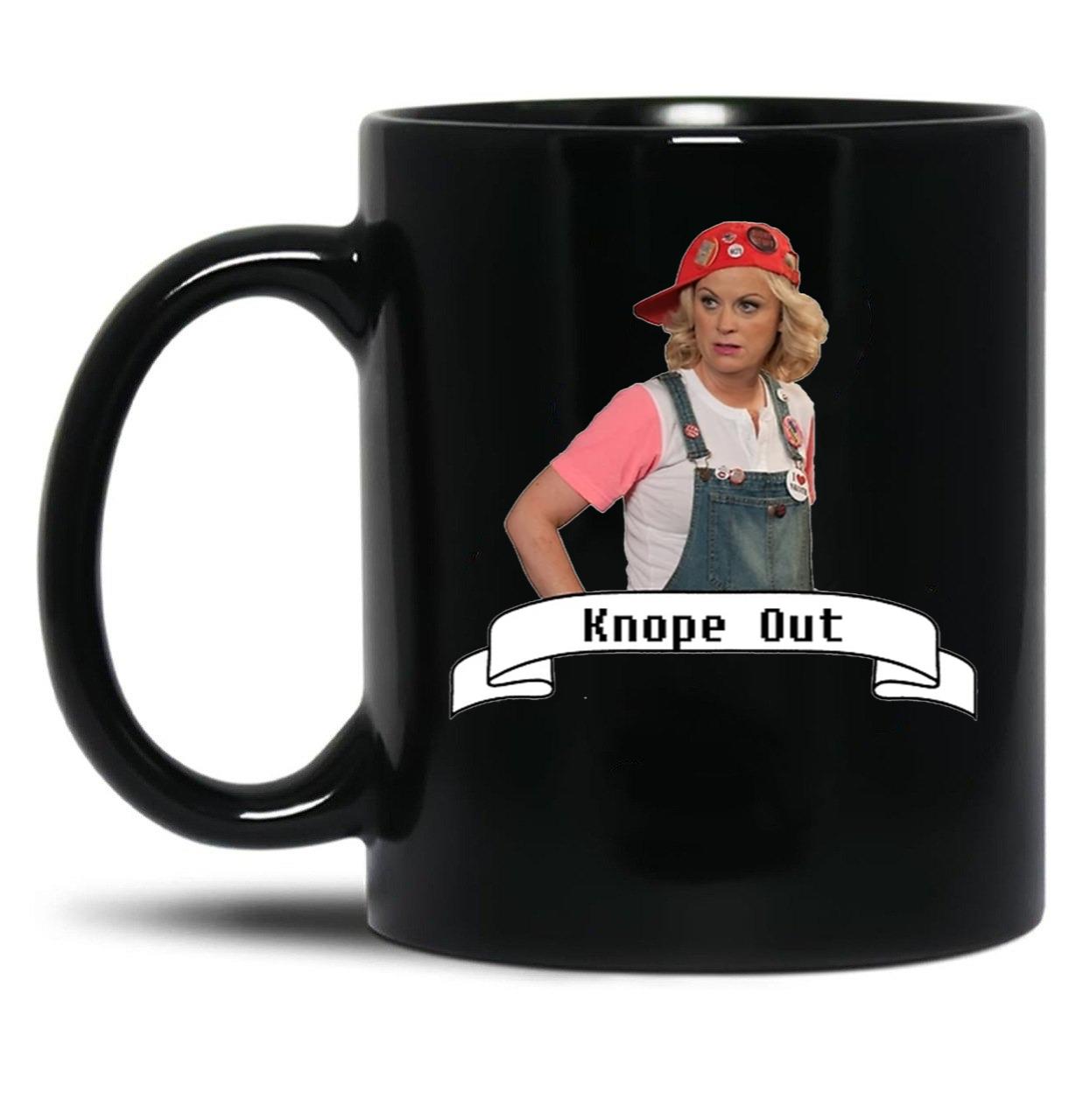 Leslie Knope Black Coffee Mug, Gift Coffee Mug