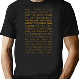 Let Me Tell You How Much I'Ve Come To Hate You (Ii) T-Shirt for Men & Women, T-Shirts Graphic Tee - Black