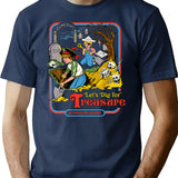 Let'S Dig For Treasure T-Shirt for Men & Women, T-Shirts Graphic Tee - Navy