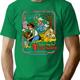 Let'S Dig For Treasure T-Shirt for Men & Women, T-Shirts Graphic Tee - Green