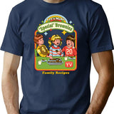 Let'S Make Brownies T-Shirt for Men & Women, T-Shirts Graphic Tee - Navy