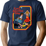 Let'S Sacrifice Toby T-Shirt for Men & Women, T-Shirts Graphic Tee - Navy