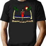 Let'S Talk Dirty In Hawaiian T-Shirt for Men & Women, T-Shirts Graphic Tee - Black