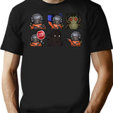 Lethal Company Funny Cute Premium Heavyweight Cotton T-Shirt - Black