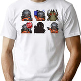 Lethal Company Funny Cute Premium Heavyweight Cotton T-Shirt - White