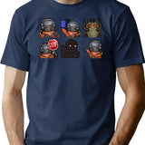 Lethal Company Funny Cute Premium Heavyweight Cotton T-Shirt - Navy