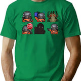Lethal Company Funny Cute Premium Heavyweight Cotton T-Shirt - Green