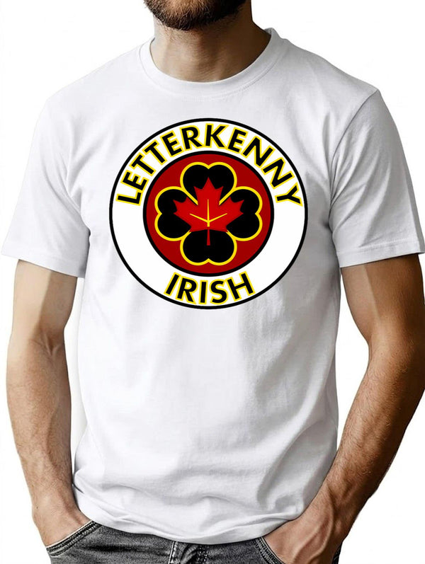 Letterkenny Irish Sticker And Shirt T-Shirt for Men & Women, T-Shirts Graphic Tee - White