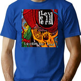 Levellers Mirel 1 Essential T Shirt T-Shirt for Men & Women, T-Shirts Graphic Tee - Blue