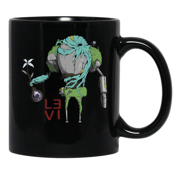 Levi Scavengers Reign Reborn Black Coffee Mug, Gift Coffee Mug - Black