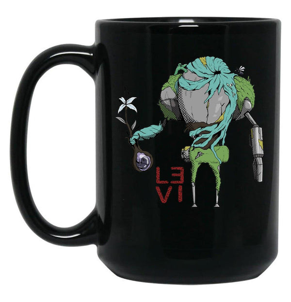 Levi Scavengers Reign Reborn Black Coffee Mug, Gift Coffee Mug - Black