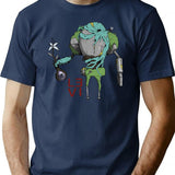 Levi Scavengers Reign Reborn Premium Heavyweight Cotton T-Shirt - Navy