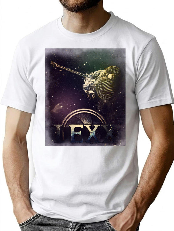 Lexx T-Shirt for Men & Women, T-Shirts Graphic Tee - White
