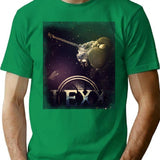 Lexx T-Shirt for Men & Women, T-Shirts Graphic Tee - Green