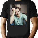Liam Neeson Young Premium Heavyweight Cotton T-Shirt - Black
