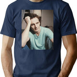 Liam Neeson Young Premium Heavyweight Cotton T-Shirt - Navy