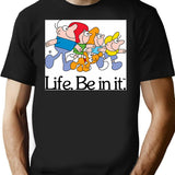 Life. Be In It. Classic Aussie Ads T-Shirt for Men & Women, T-Shirts Graphic Tee - Black