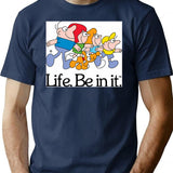 Life. Be In It. Classic Aussie Ads T-Shirt for Men & Women, T-Shirts Graphic Tee - Navy