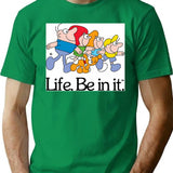 Life. Be In It. Classic Aussie Ads T-Shirt for Men & Women, T-Shirts Graphic Tee - Green