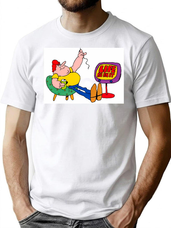 Life. Be In It Norm2 Classic Aussie Ads T-Shirt for Men & Women, T-Shirts Graphic Tee - White