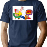 Life. Be In It Norm2 Classic Aussie Ads T-Shirt for Men & Women, T-Shirts Graphic Tee - Navy