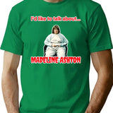 Like to Talk About -Madeline Ashton Quote Becomes Her Death Film Premium Heavyweight Cotton T-Shirt - Green