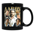 Limited Aaron Taylor Johnson Vintage Gift for Woman anda Man Black Coffee Mug, Gift Coffee Mug - Black