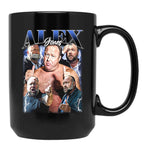 Limited Alex Jones Vintage Gift for Woman and Man Black Coffee Mug, Gift Coffee Mug