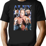 Limited Alex Jones Vintage Shirt Gift for Woman and Man Premium Heavyweight Cotton T-Shirt - Black