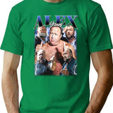 Limited Alex Jones Vintage Shirt Gift for Woman and Man Premium Heavyweight Cotton T-Shirt - Green