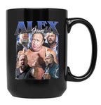 Limited Alex Jones Vintage Gift for Woman anda Man Black Coffee Mug, Gift Coffee Mug