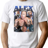 Limited Alex Jones Vintage Shirt Gift for Woman anda Man Premium Heavyweight Cotton T-Shirt - White