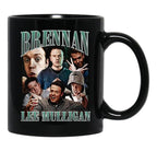 Limited Brennan Lee Mulligan Vintage Gift for Woman and Man Black Coffee Mug, Gift Coffee Mug - Black