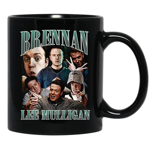 Limited Brennan Lee Mulligan Vintage Gift for Woman and Man Black Coffee Mug, Gift Coffee Mug - Black
