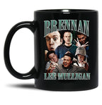Limited Brennan Lee Mulligan Vintage Gift for Woman and Man Black Coffee Mug, Gift Coffee Mug