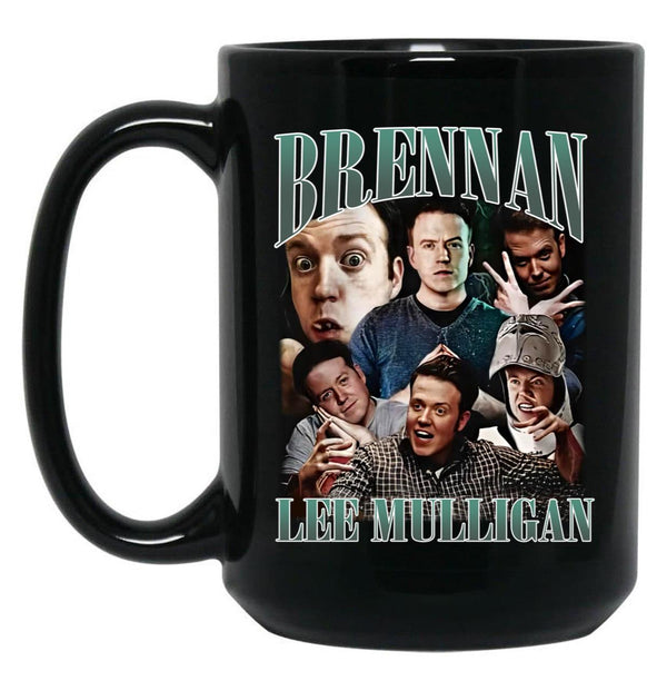 Limited Brennan Lee Mulligan Vintage Gift for Woman and Man Black Coffee Mug, Gift Coffee Mug - Black